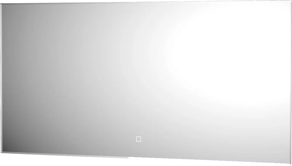 Зеркало Defesto Glow DF 2515SH 100х50 с LED-подсветкой, 3000 K, сенсорный выключатель