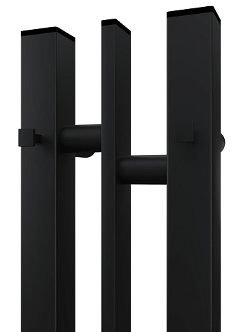 Полотенцесушитель электрический APEXTERMO Дельта DL10181BM 80x15 см, подключение справа, скрытое под