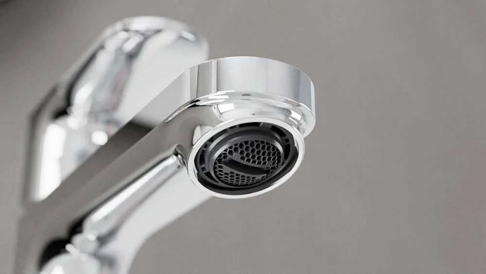 Смеситель для раковины Hansgrohe Rebris S 72517000 с донным клапаном, хром Sancos — официальный сайт