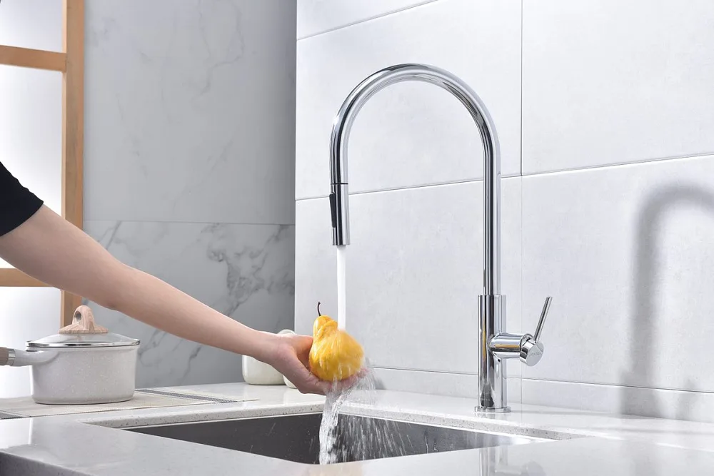 Смеситель для кухни Paulmark Senso Se215180-CR хром Sancos — официальный сайт