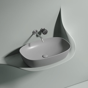 Накладная раковина Ceramicanova Element CN6049MSG серая матовая