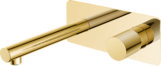 Смеситель для раковины Boheme Stick 125-GG.2 С ВНУТРЕННЕЙ ЧАСТЬЮ, gold, touch gold