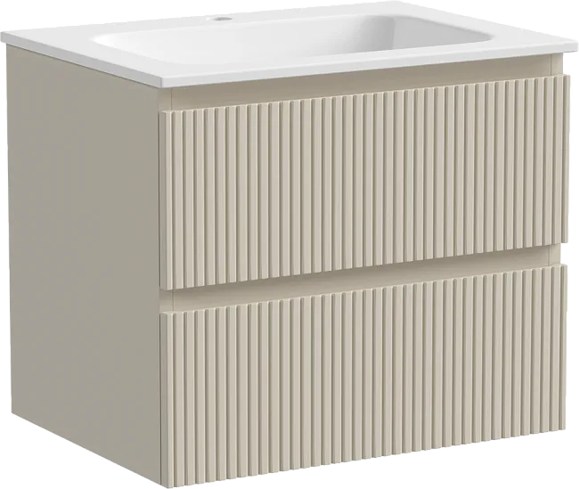 Тумба под раковину Sancos Snob T 60 подвесная Beige soft (капучино), SNT60CE Sancos — Оригинал