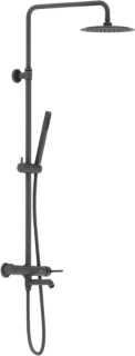 Душевая стойка Damixa Scandinavian Pure 936740300, черный матовый