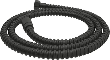 Душевой шланг Wasserkraft Elbe 7400 A236, 120 см, черный матовый