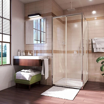 Душевой уголок Wasserkraft Main 41S03 90x90 см