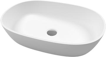 Накладная раковина WHITECROSS Opal 0709.056038.200 56 см, белый матовый