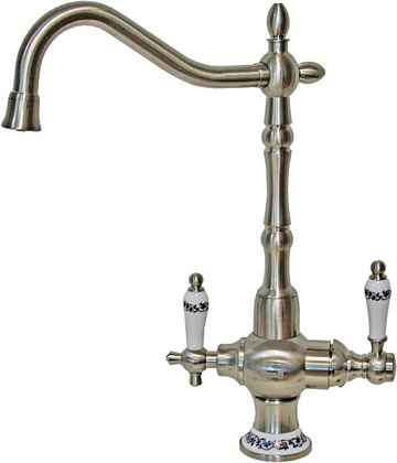 Смеситель для кухни Zorg Sanitary ZR 336 YF-50 nickel