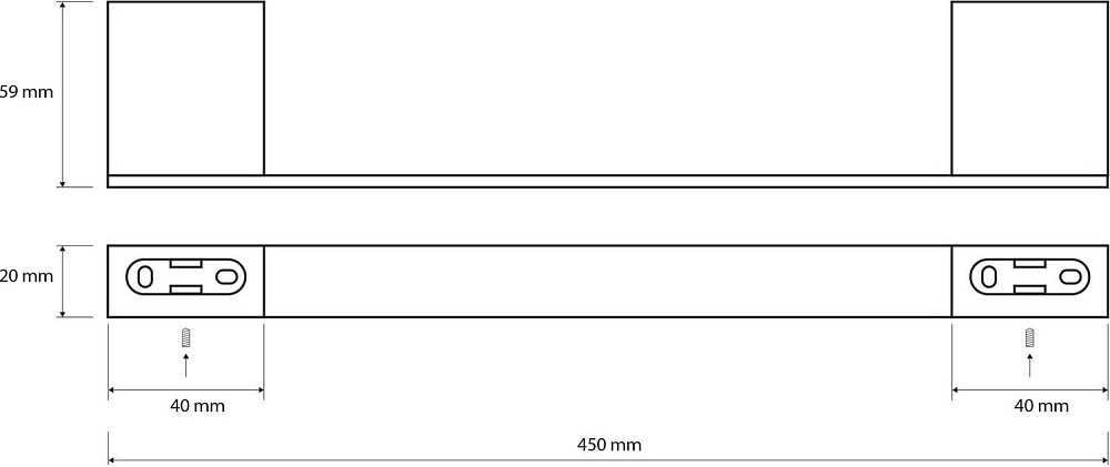 Полотенцедержатель Bemeta Via 135004022