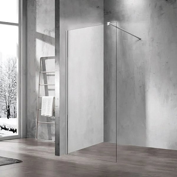 Душевая перегородка Vincea Walk-in VSW-1H110CL 110 см, профиль хром, стекло прозрачное