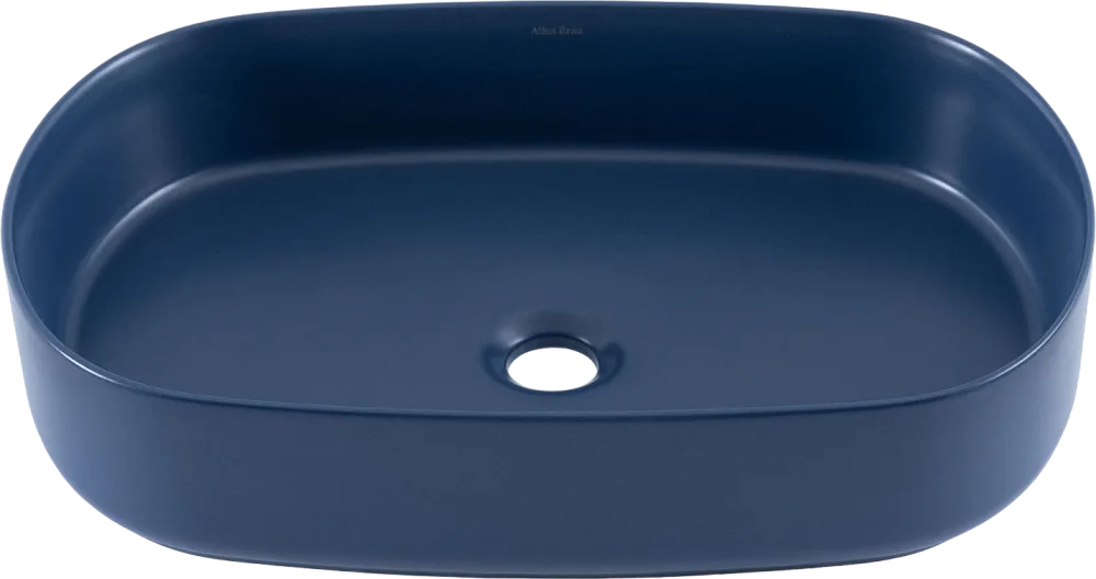 Накладная раковина Allen Brau Fantasy Oval 55x36, индиго Sancos — официальный сайт