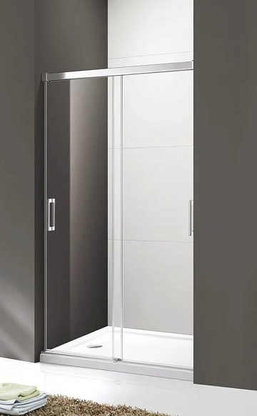 Душевая дверь в нишу Cezares Tandem Soft BF-2-120-C-Cr-IV стекло прозрачное