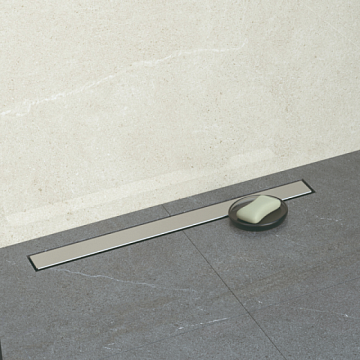 Душевой трап (лоток) BETTOSERB Frameless Line 950 Drain, матовый хром