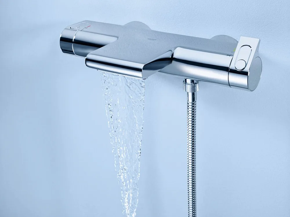 Термостатический смеситель Grohe Grohtherm 2000 New 34174001, для ванны с душем Sancos — официальный сайт