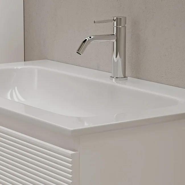 Тумба под раковину Sancos Folk 80 подвесная Bianco (белый), FL80W Sancos — Оригинал