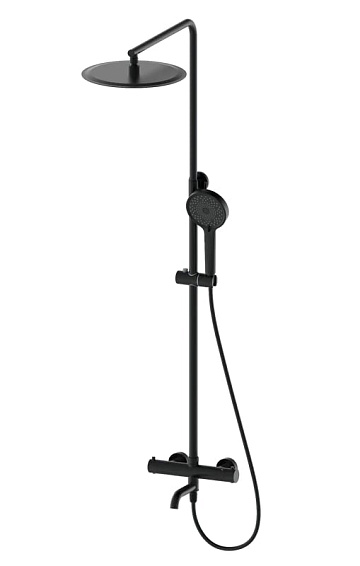 Душевая стойка Wonzon & Woghand WW-88739903-MB, матовая черная