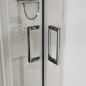 Душевой уголок Vincea City VSS-5CT800CL 80х80 см, профиль хром, стекло прозрачное