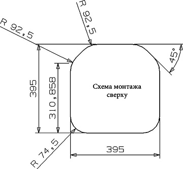 Мойка кухонная Reginox Denver LUX OKG сталь