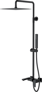 Душевая стойка Boheme Qubic 478-B, matt black