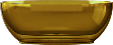 Акриловая ванна Abber Kristall 170x75 см, AT9703Amber