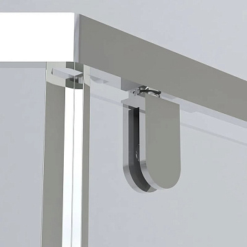 Душевой уголок Vincea Stresa VSP-1S900CH 90x90, профиль хром, стекло шиншилла