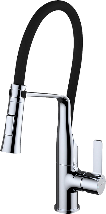 Смеситель для кухни Clever Chef 99735 хром, с гибким изливом