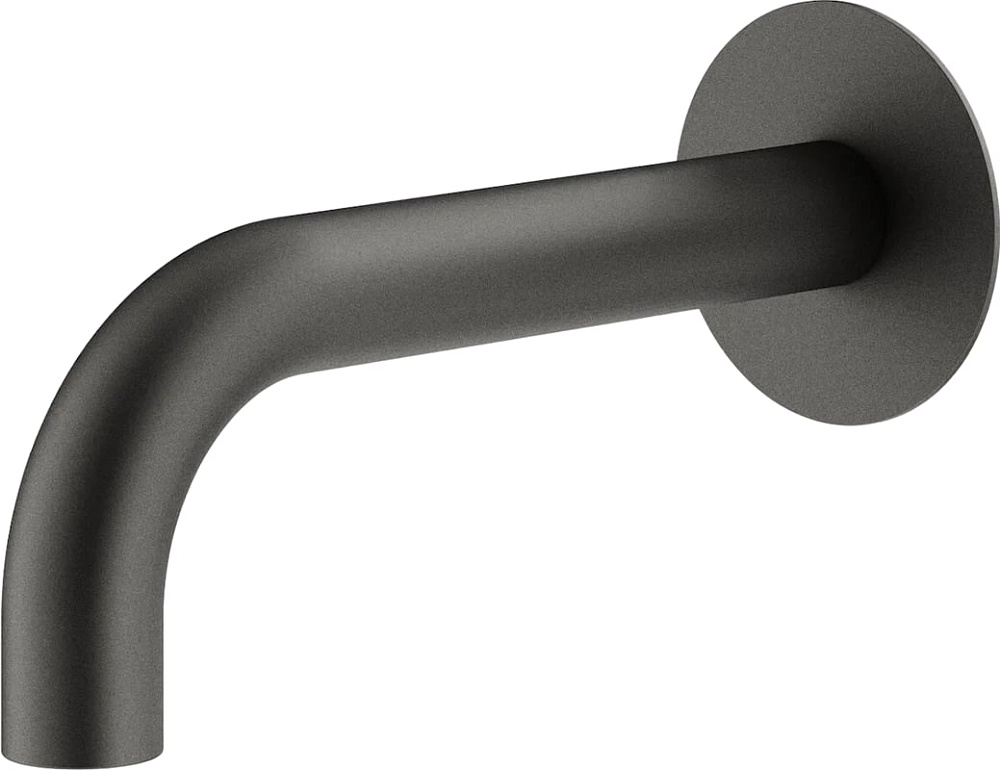 Излив Plumberia Selection Ixo SPT0058GR для ванны, матовый графит