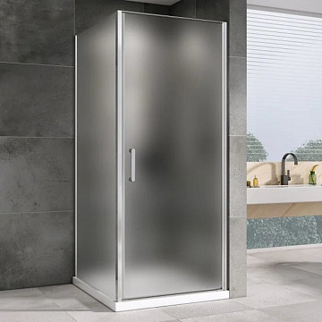 Душевой уголок Abber Sonnenstrand AG04080M-S85M 85x80, профиль хром, стекло матовое