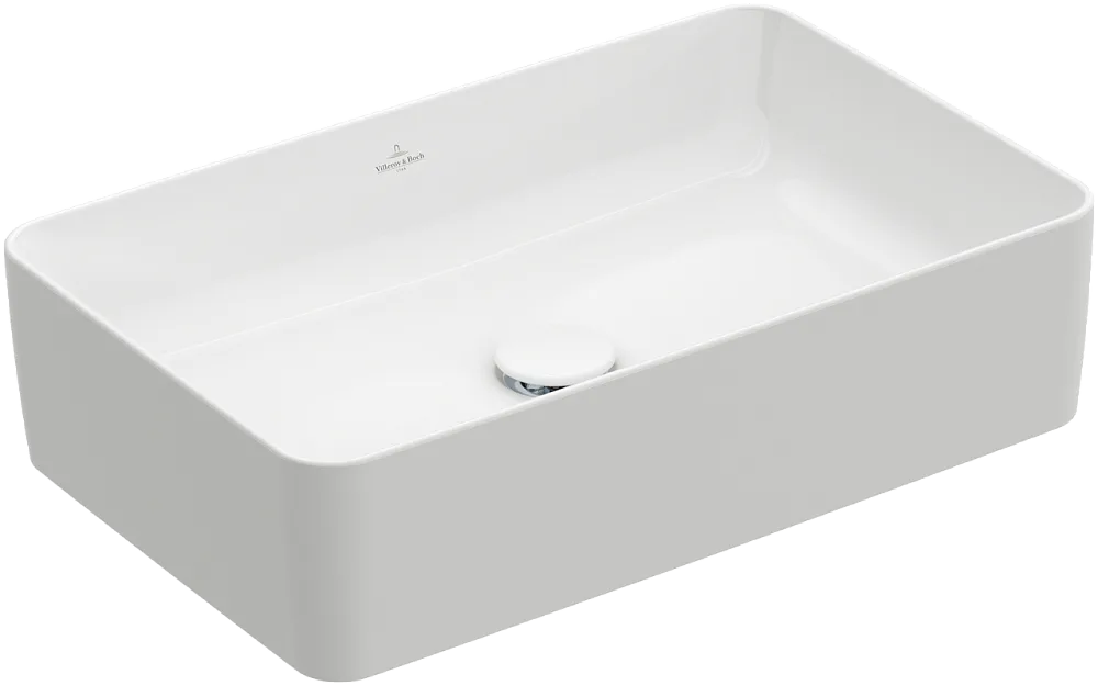 Накладная раковина Villeroy & Boch Collaro 4A205601 альпийский белый Sancos — официальный сайт
