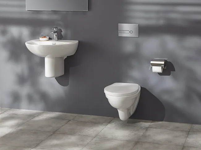 Крышка-сиденье Jacob Delafon Patio E70021 с микролифтом Sancos — Оригинал