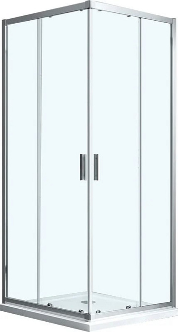 Душевой уголок Vincea Scala VSS-2SC8010CL 100x80, профиль хром, стекло прозрачное