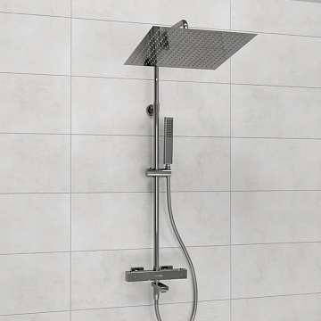 Душевая стойка Wasserkraft Aller A199.119.103.087.CH Thermo, с термостатом, хром