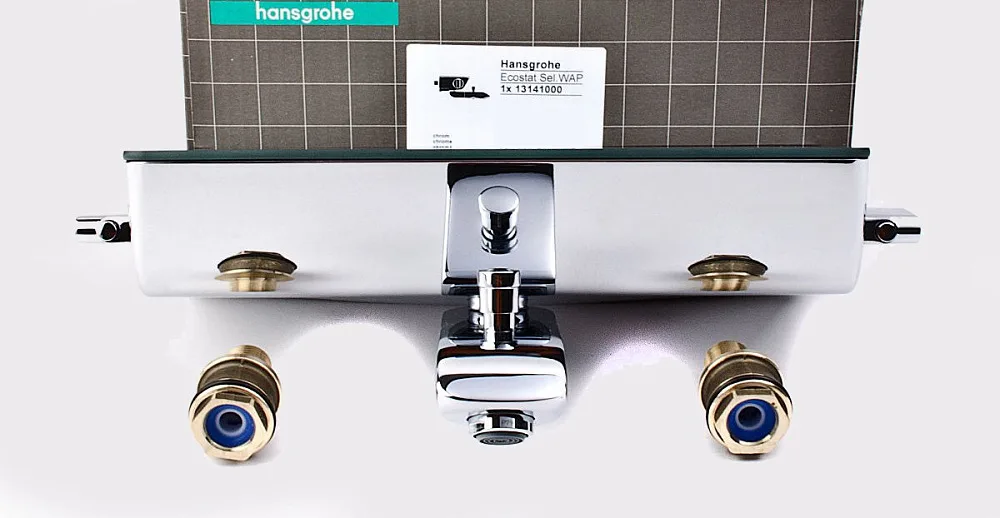 Термостатический смеситель Hansgrohe Ecostat Select 13141400, для ванны с душем Sancos — официальный сайт