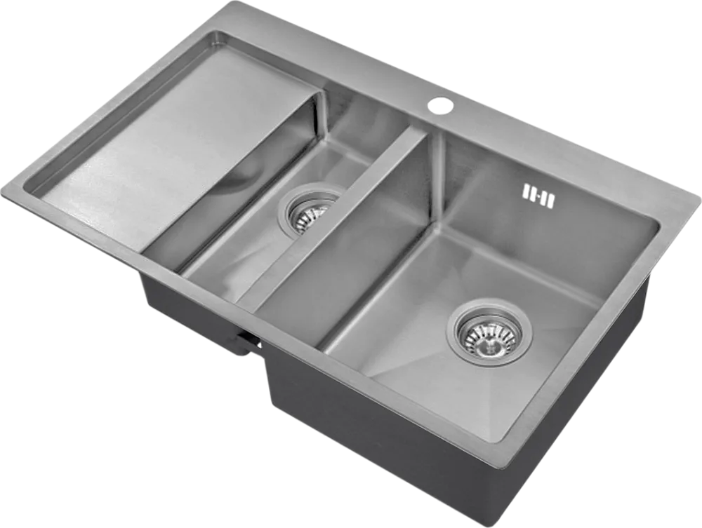 Мойка кухонная Zorg Inox R 5178-2-R Sancos — официальный сайт