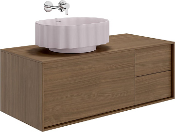 Накладная раковина KERAMA MARAZZI Conchiglia 50 мальва матовая