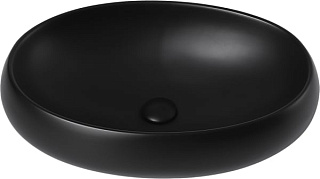 Накладная раковина Abber Bequem AC2102MB матовая черная