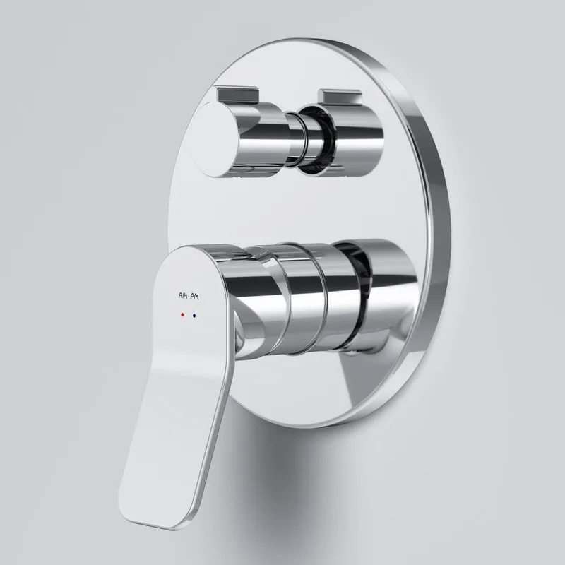 Встраиваемый смеситель AM.PM X-Joy F85A55000 С ВНУТРЕННЕЙ ЧАСТЬЮ, хром Sancos — Оригинал