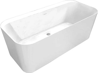 Отдельностоящая ванна Allen Brau Infinity 1 170x80 см, белая матовая, 2.21001.21