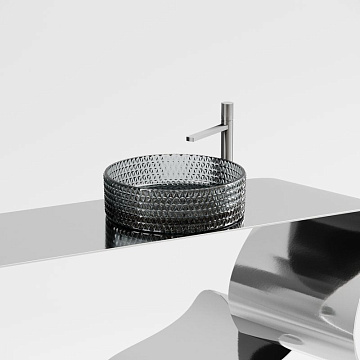 Накладная раковина Ceramicanova Cristal CN6060 черная