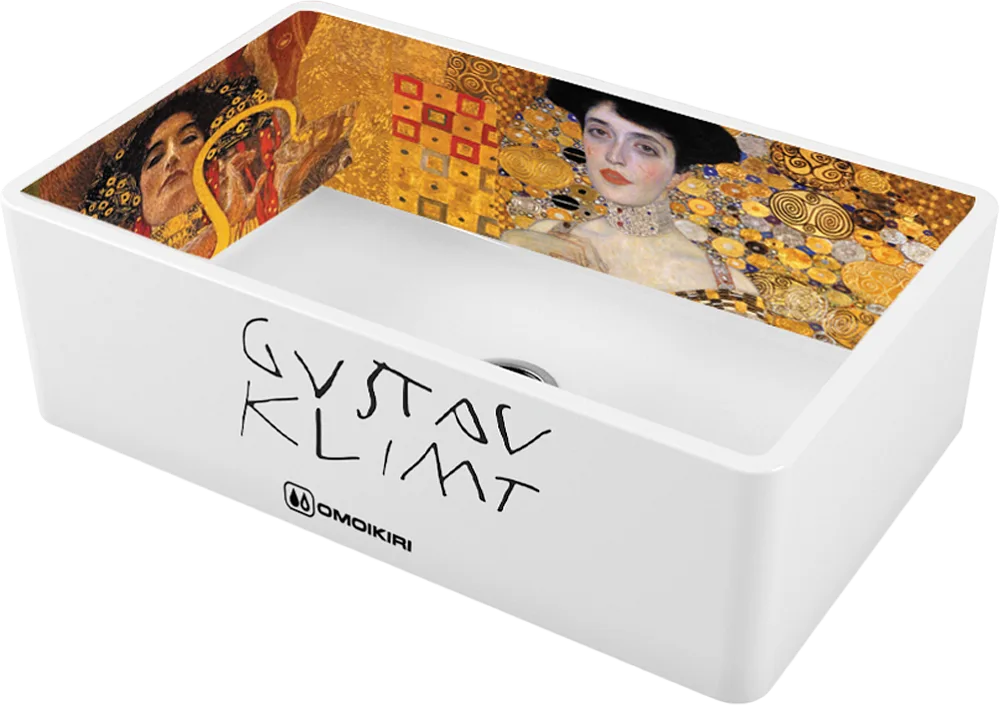 Мойка кухонная Omoikiri Mikura 76-Klimt white Sancos — официальный сайт