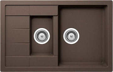 Мойка кухонная Schock Aster 60D Cristalite мокка