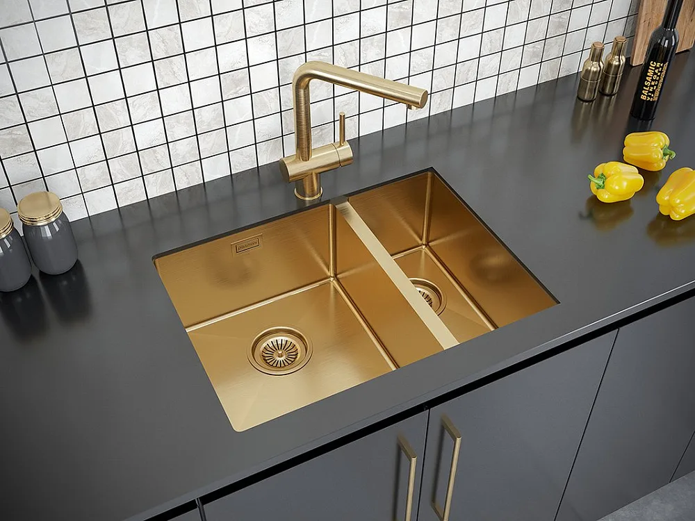 Смеситель для кухни Paulmark Dosse Do214418-BG Sancos — официальный сайт