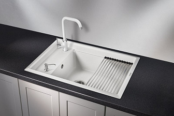 Мойка кухонная Granula Kitchen Space 7305, арктик