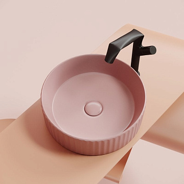 Накладная раковина Ceramicanova Element CN6057MP розовый матовый