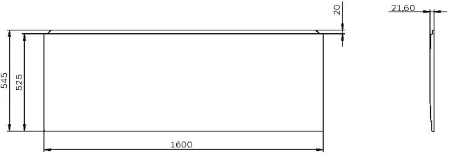 Экран AM.PM X-Joy W94A-160-070W-P Sancos — Оригинал