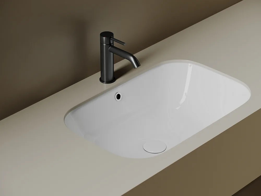 Встраиваемая раковина Ceramicanova Era CN15007 белый Sancos — официальный сайт