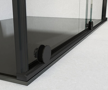 Душевой уголок Vincea Arno VSR-1A9012CLB 120x90 см, профиль черный