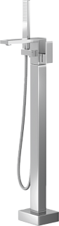 Напольный смеситель для ванны с душем RGW Shower Panels SP-350, хром
