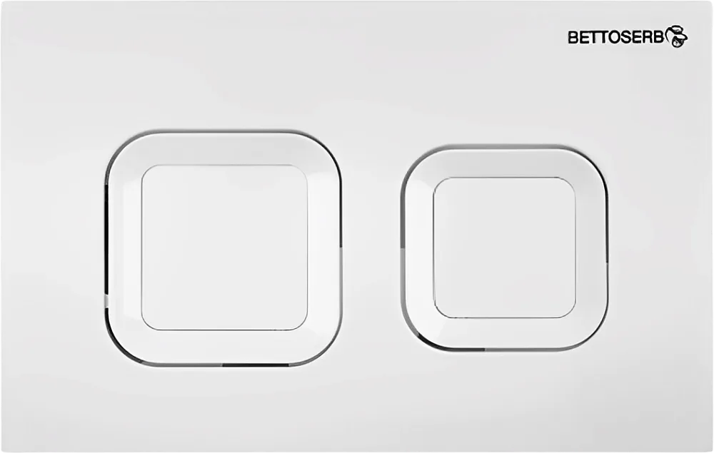 Кнопка смыва BETTOSERB Sava Fix Slim Djerma 40006470 белый глянец Sancos — официальный сайт