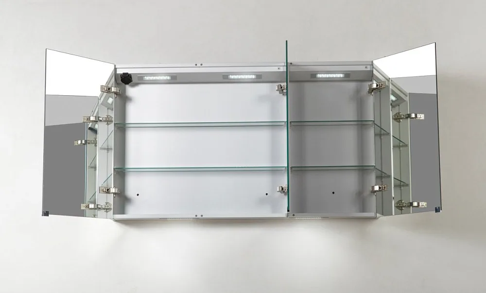 Зеркало-шкаф BelBagno SPC-3A-DL-BL-1200 Sancos — официальный сайт